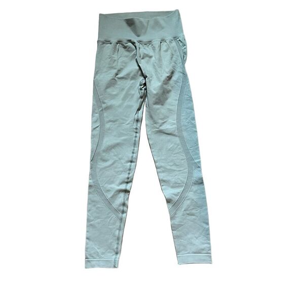 Green Women’s Athletic Fitted Leggings - Picture 1 of 4